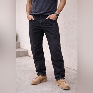 Men's Black Knee-Patch Jeans G Star
BB2